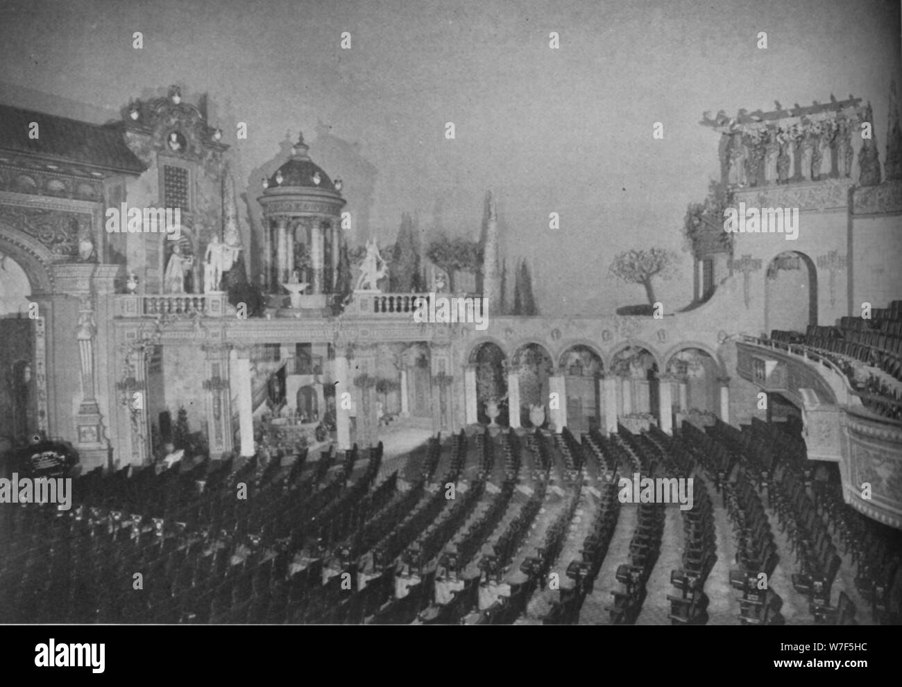 Il Capitol Theatre, Chicago, Illinois, 1925. Artista: sconosciuto. Foto Stock