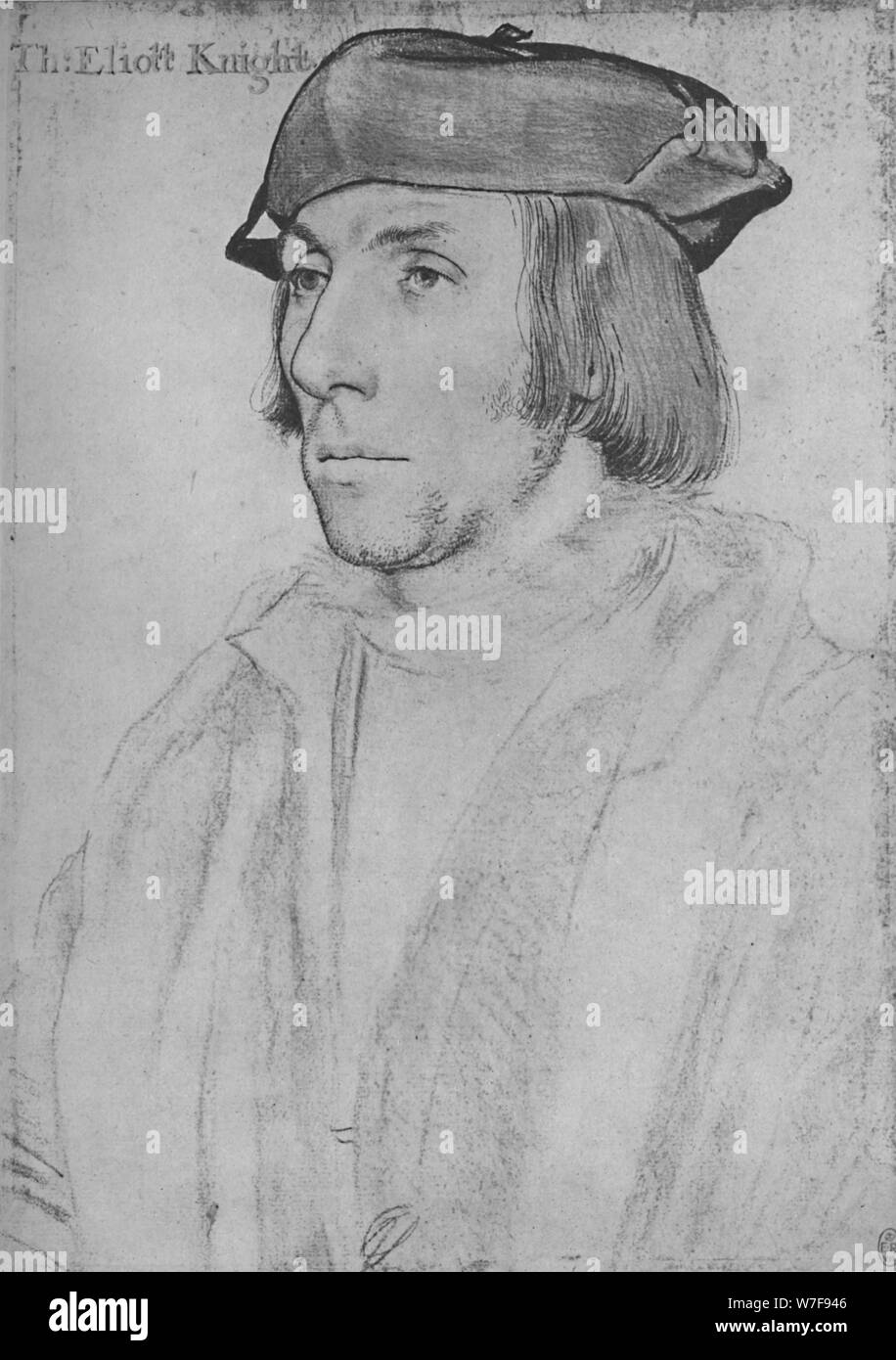 'Sir Thomas Elyot', c1532-1534 (1945). Artista: Hans Holbein il Giovane. Foto Stock