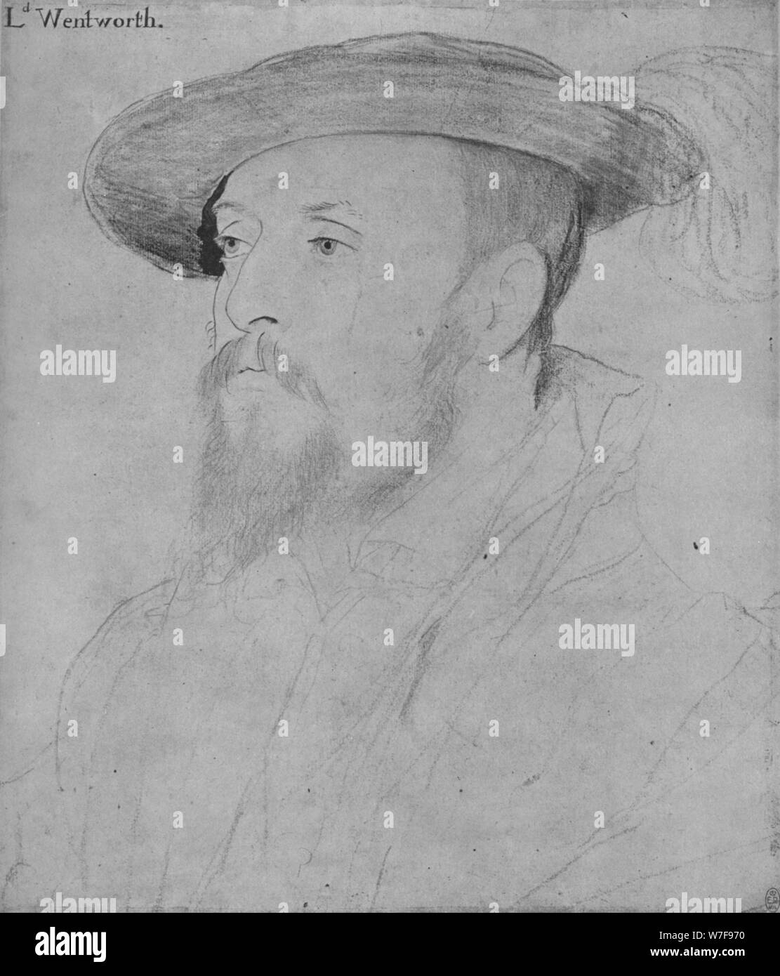 "Thomas, il Barone Wentworth', c1532-1543 (1945). Artista: Hans Holbein il Giovane. Foto Stock