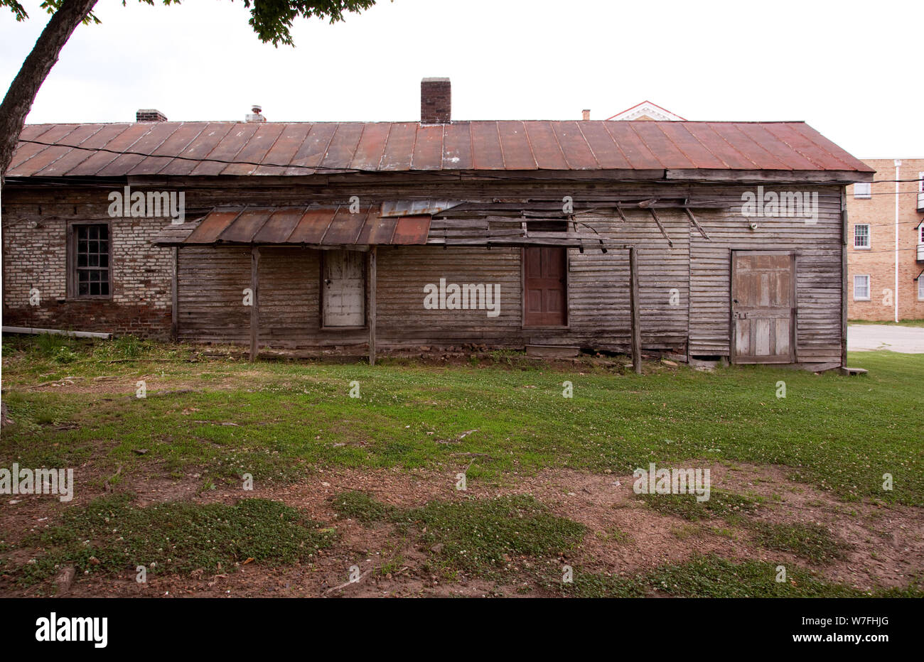 Casa Abernathy (circa 1824) quarti slave, Tuscumbia, Alabama Foto Stock