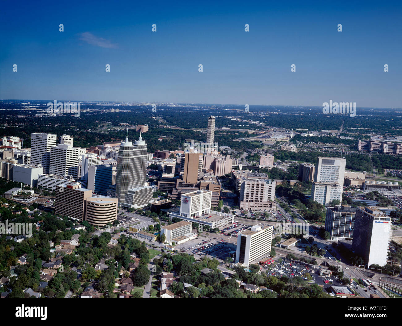 Antenna della Medical Center di Houston, Texas Foto Stock