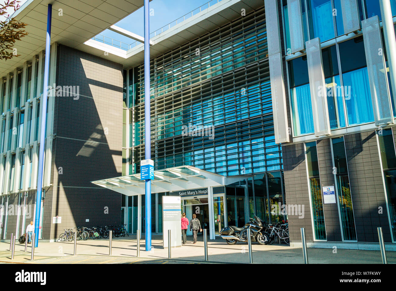Saint Mary s Hospital di Manchester fornisce un intervallo di inter-servizi correlati in particolare per le donne e i bambini. Foto Stock