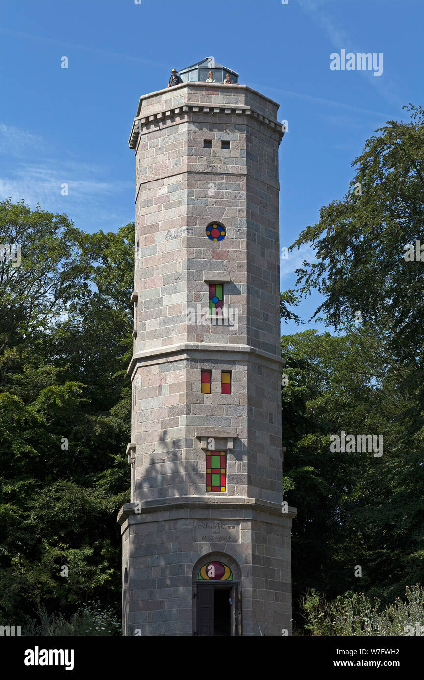 Elisabeth tower, Bungsberg, Schönwalde, Schleswig-Holstein, Germania Foto Stock