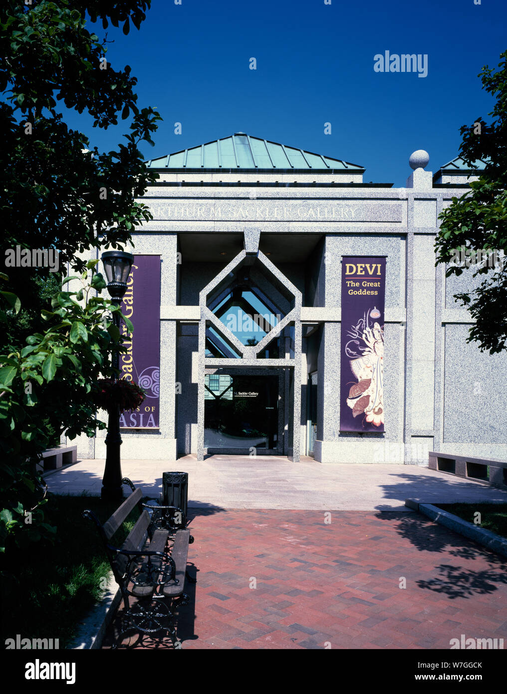 Arthur M. Sackler Gallery di alloggiamento di una collezione di arte asiatica è parte del Smithsonian Institution sul National Mall di Washington, D.C. Foto Stock