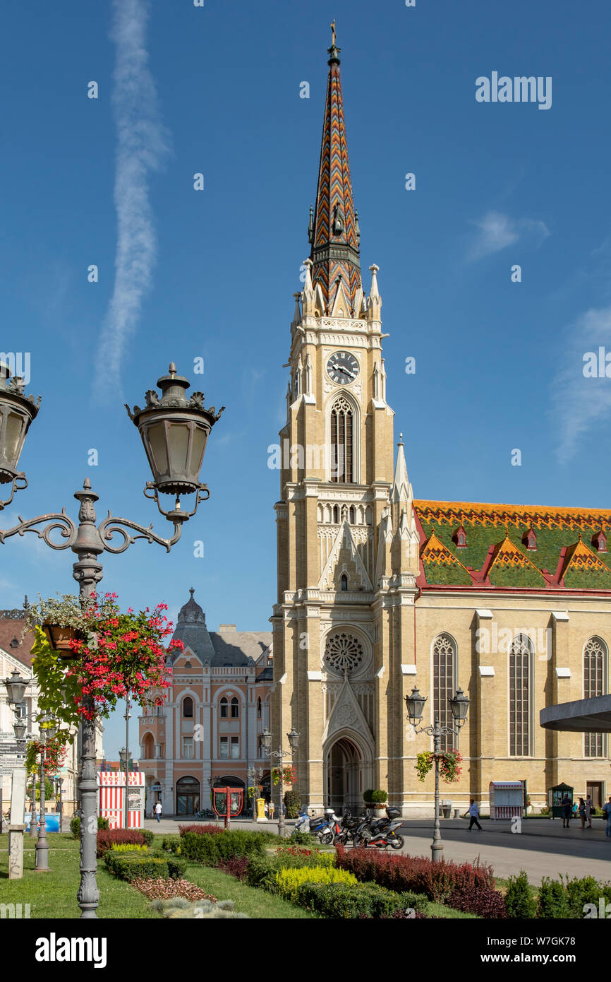 Cattedrale di il nome di Maria, Novi Sad Serbia Foto Stock