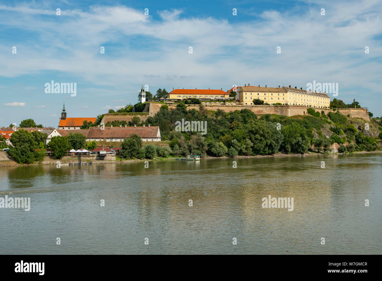 La Fortezza di Petrovaradin, Novi Sad Serbia Foto Stock
