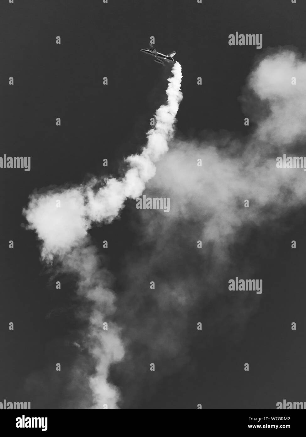 Acrobatico air show in Ladispoli, Italia Foto Stock