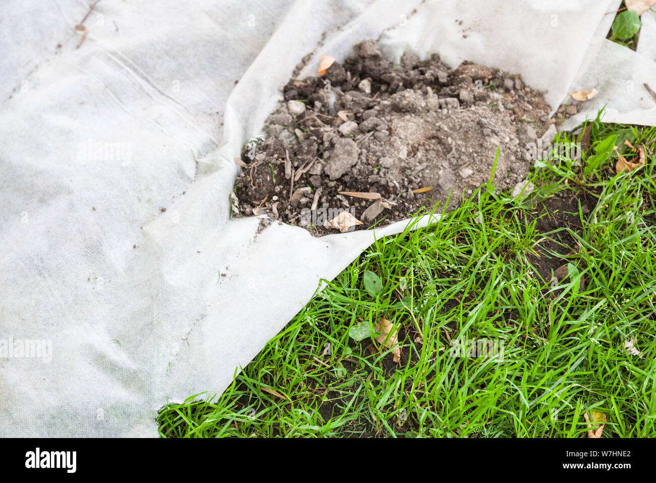 Panno per pacciamatura immagini e fotografie stock ad alta risoluzione -  Alamy