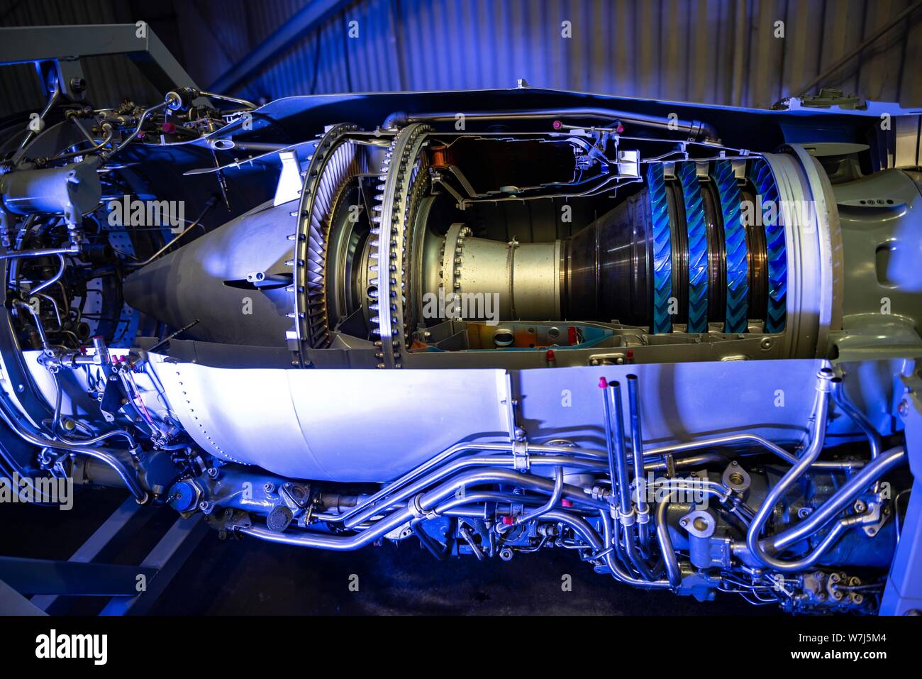 Motore a turbina a gas immagini e fotografie stock ad alta risoluzione -  Alamy