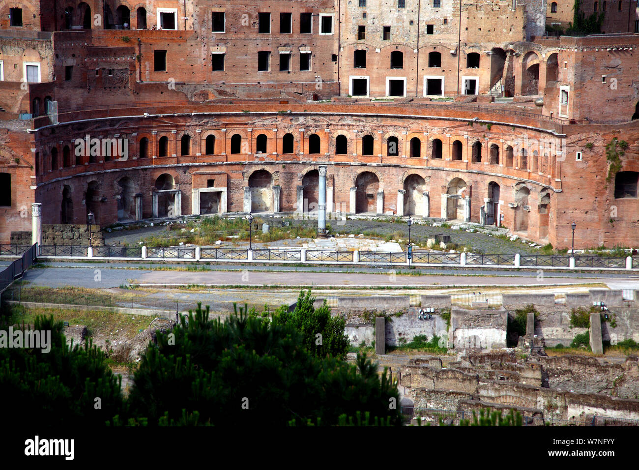 Mercati di Traiano (i Mercati di Traiano a Roma Foto Stock