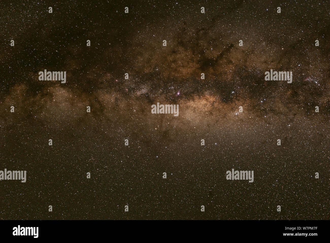 La Via Lattea si vede dall'Outback australiano, Queensland, Australia Foto Stock