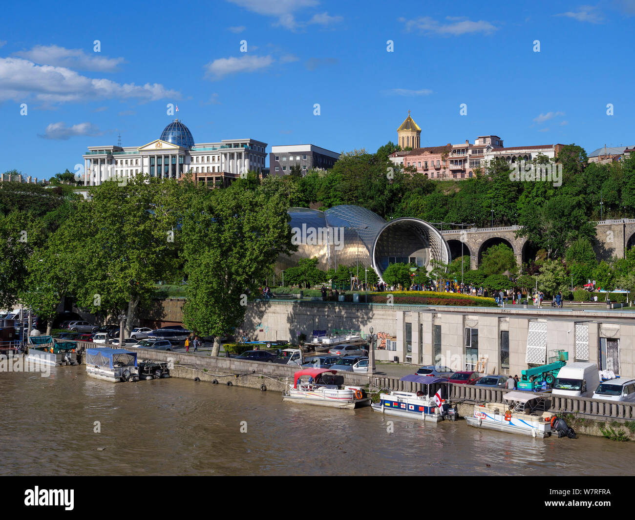 Mtkwari, Awlabarii, Tbilisi, Georgia, Europa Foto Stock