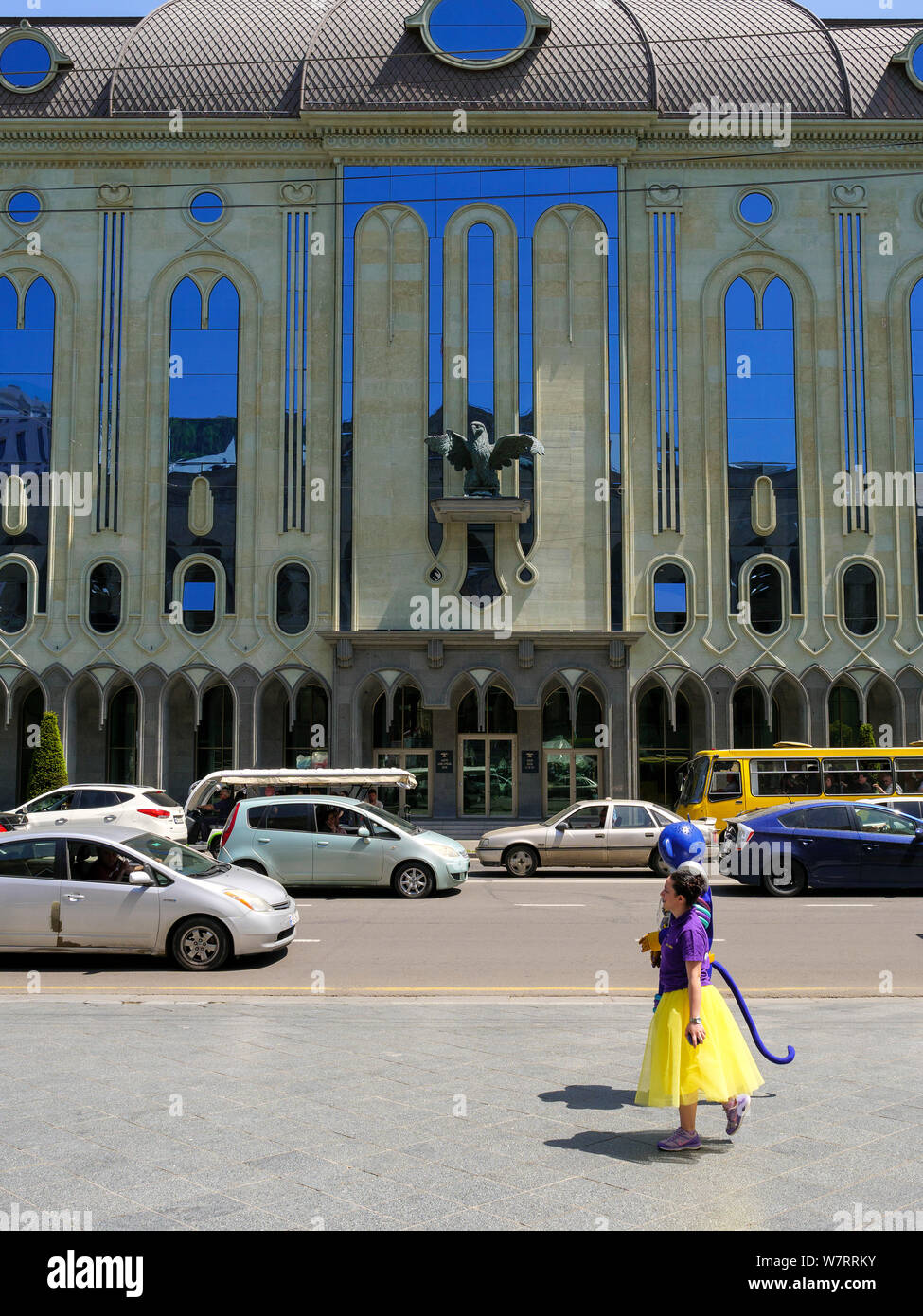 Museo Natianal a Rustawelis Gamsir, Tbilisi, Georgia, Europa Foto Stock