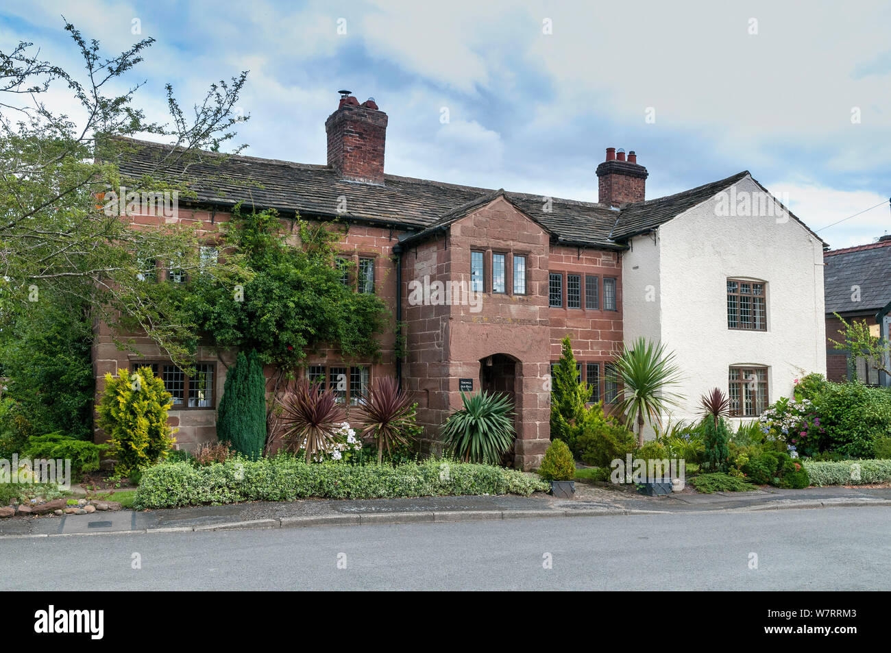 Thewall Old Hall. Foto Stock