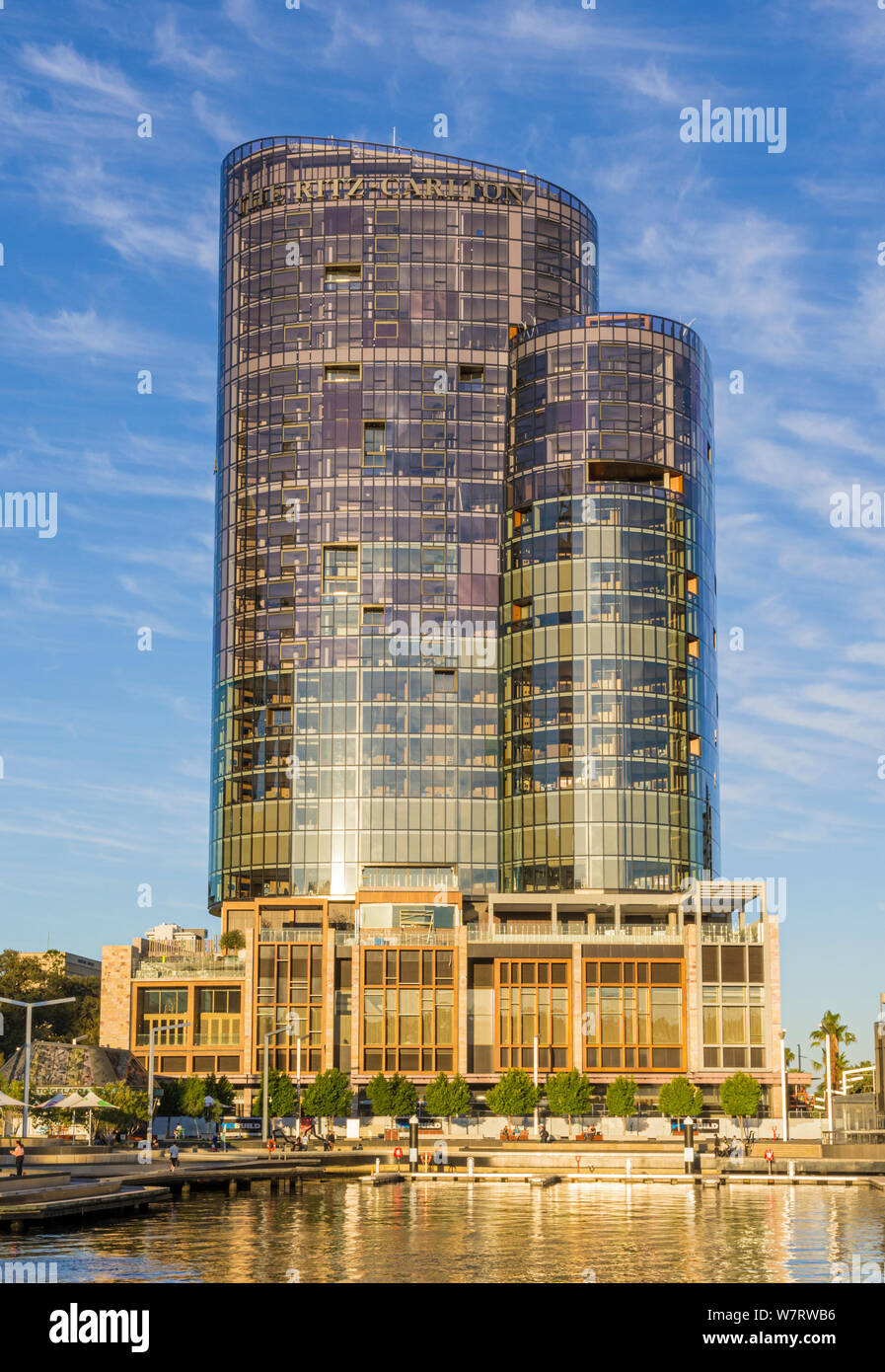 Il Ritz Carlton Hotel, Elizabeth Quay, Perth, Western Australia Foto Stock
