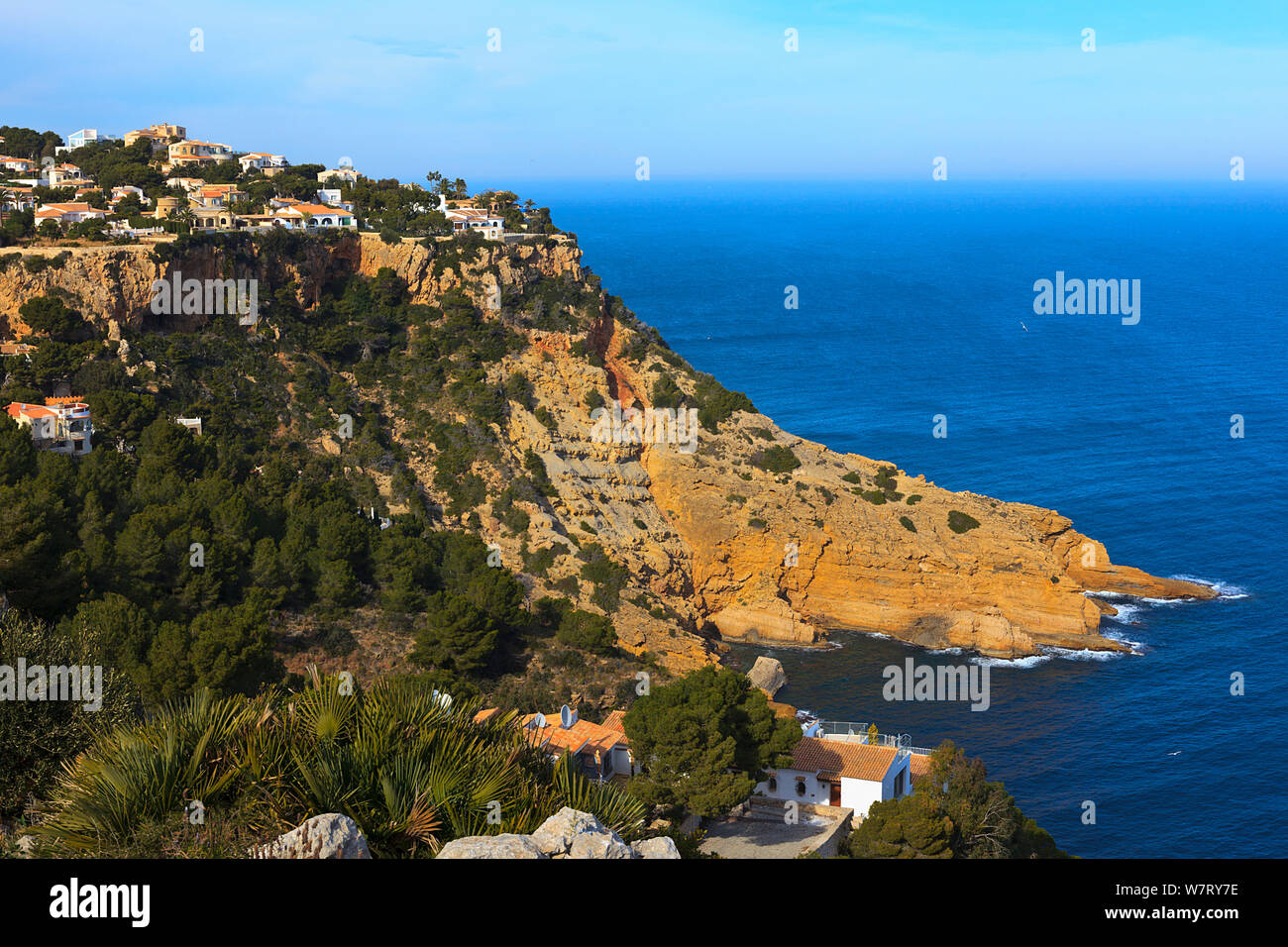 Cap de la Neu, Javea, Nord Costa Blanca, Spagna Foto Stock