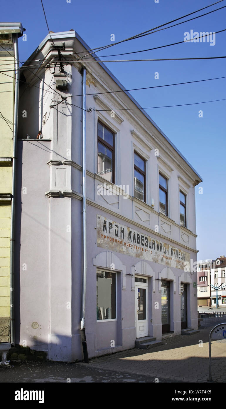 Strada di Bihac. Bosnia ed Erzegovina Foto Stock