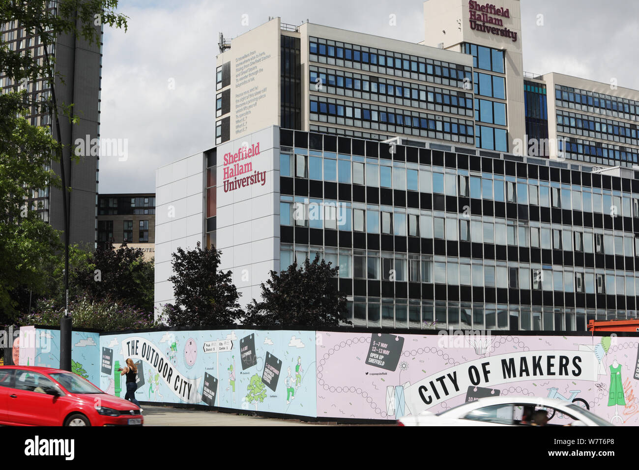 Sheffield South Yorkshire, Regno Unito.Studio Foto Stock