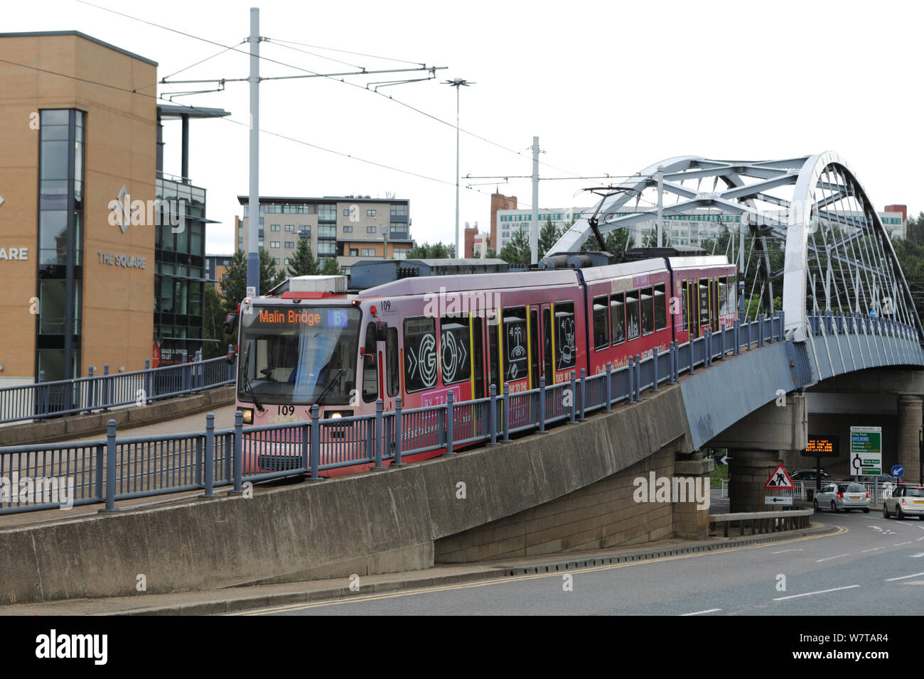 Sheffield South Yorkshire, Regno Unito. Foto Stock