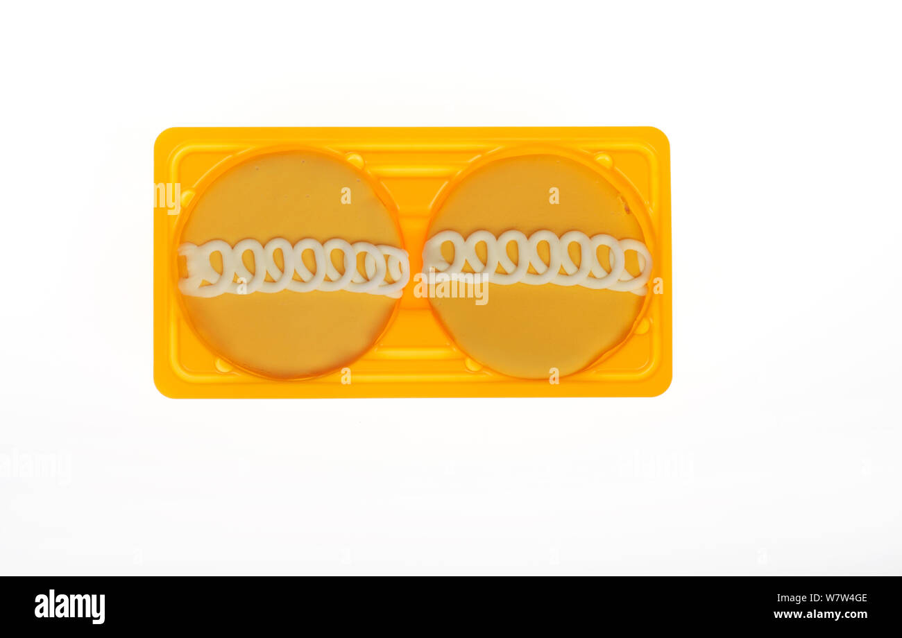 Hostess arancione tortini smerigliato Foto Stock