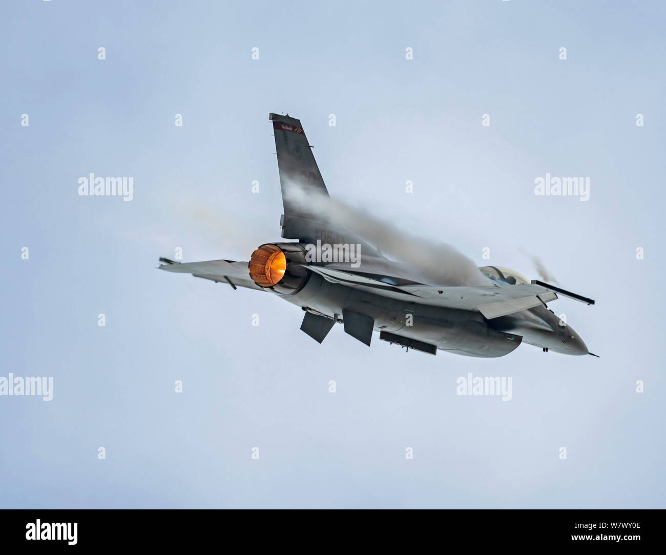 Il combattimento aereo il comando F-16 Viper Demo Team presso il Royal International Air Tattoo 2019 Foto Stock