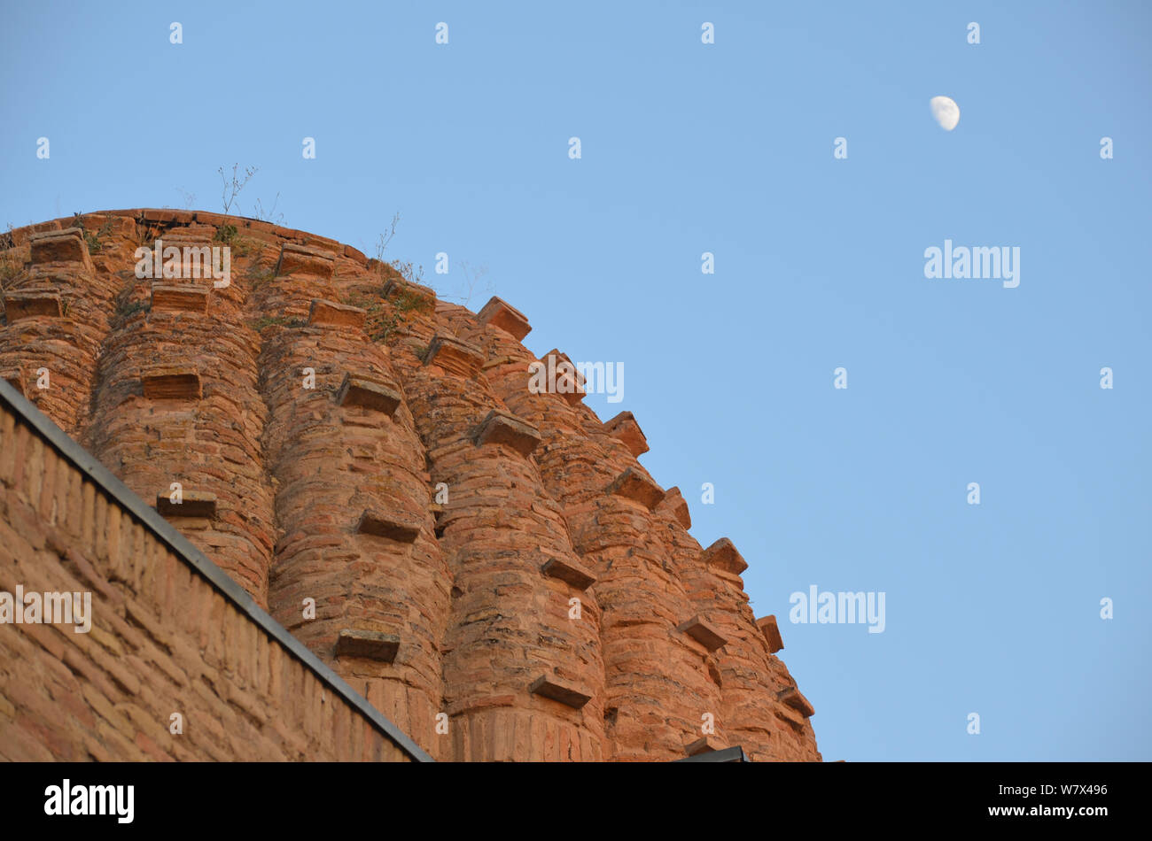 Tradizionale architettura islamica in Shah-i Zinda necropoli, Samarcanda, Uzbekistan Foto Stock