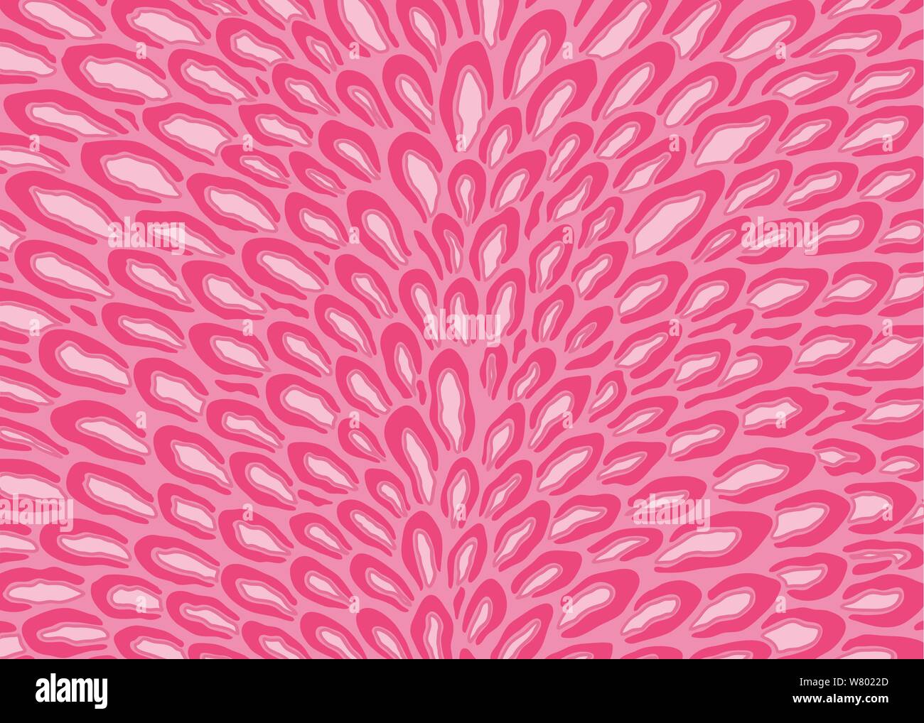 Abstract leopard peacock pattern. Illustrazione Vettoriale sfondo. Per la stampa tessile, web, home decor, moda, superficie, graphic design Illustrazione Vettoriale