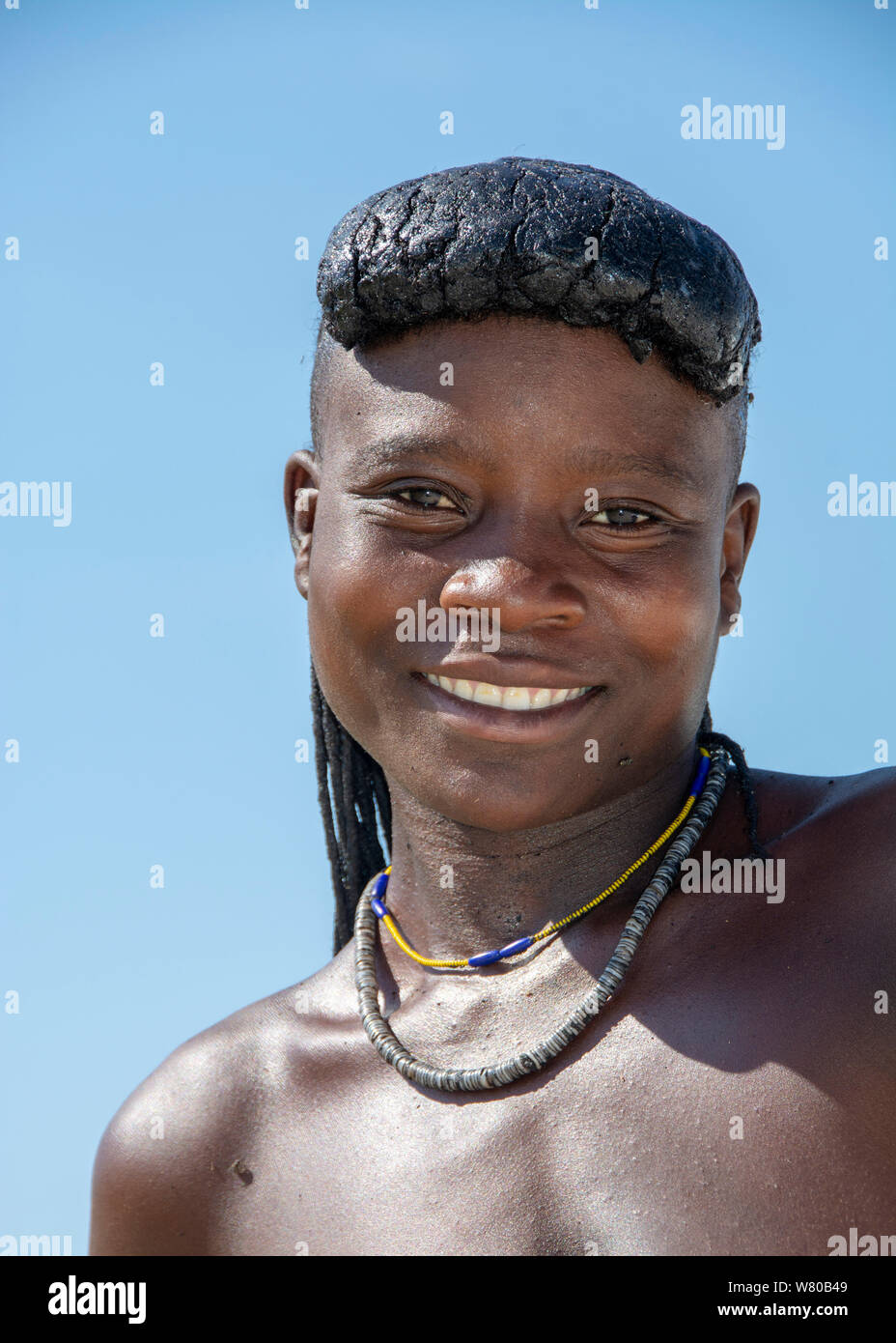 Himba ritratti Foto Stock