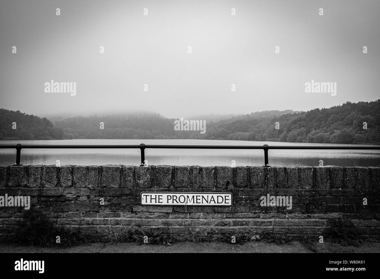 Ogden acqua riserva naturale, Halifax, Regno Unito Foto Stock