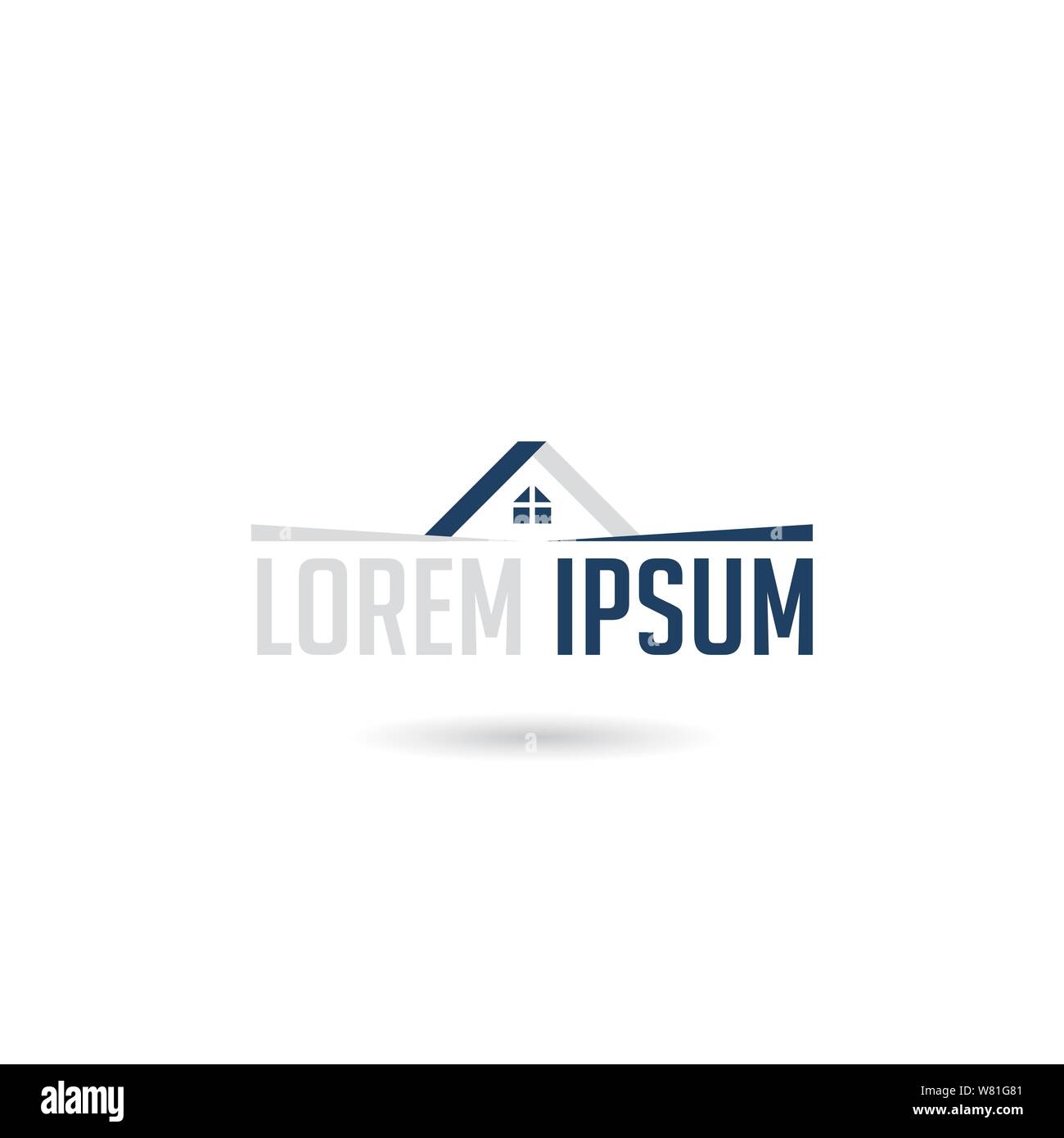 Real estate home logo icona modello vector Illustrazione Vettoriale