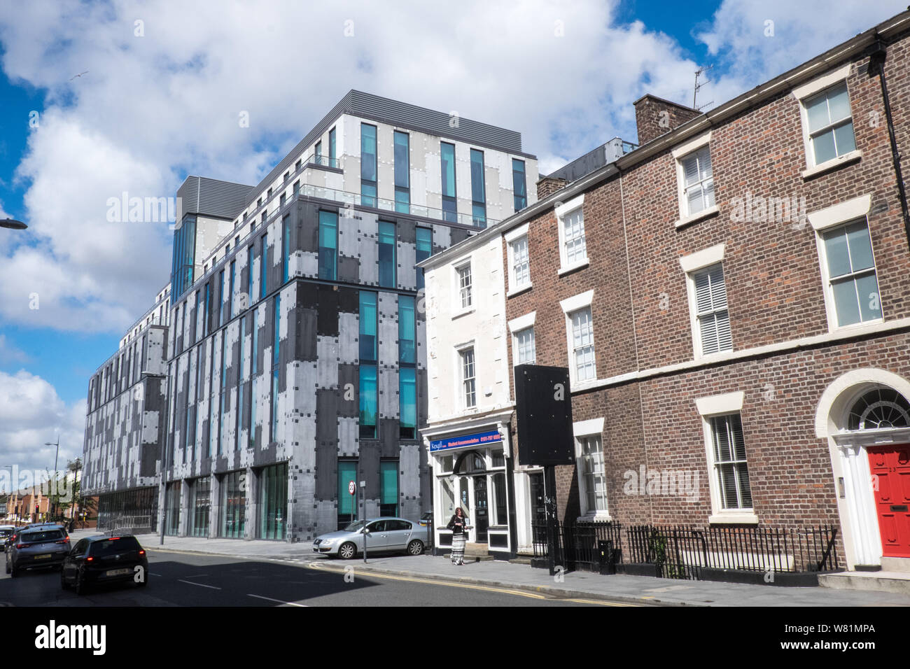 Liverpool John Moores University,Redmonds costruzione,Liverpool,città,centro,Nord,Nord,città,UK,GB,Gran Bretagna,British, Foto Stock