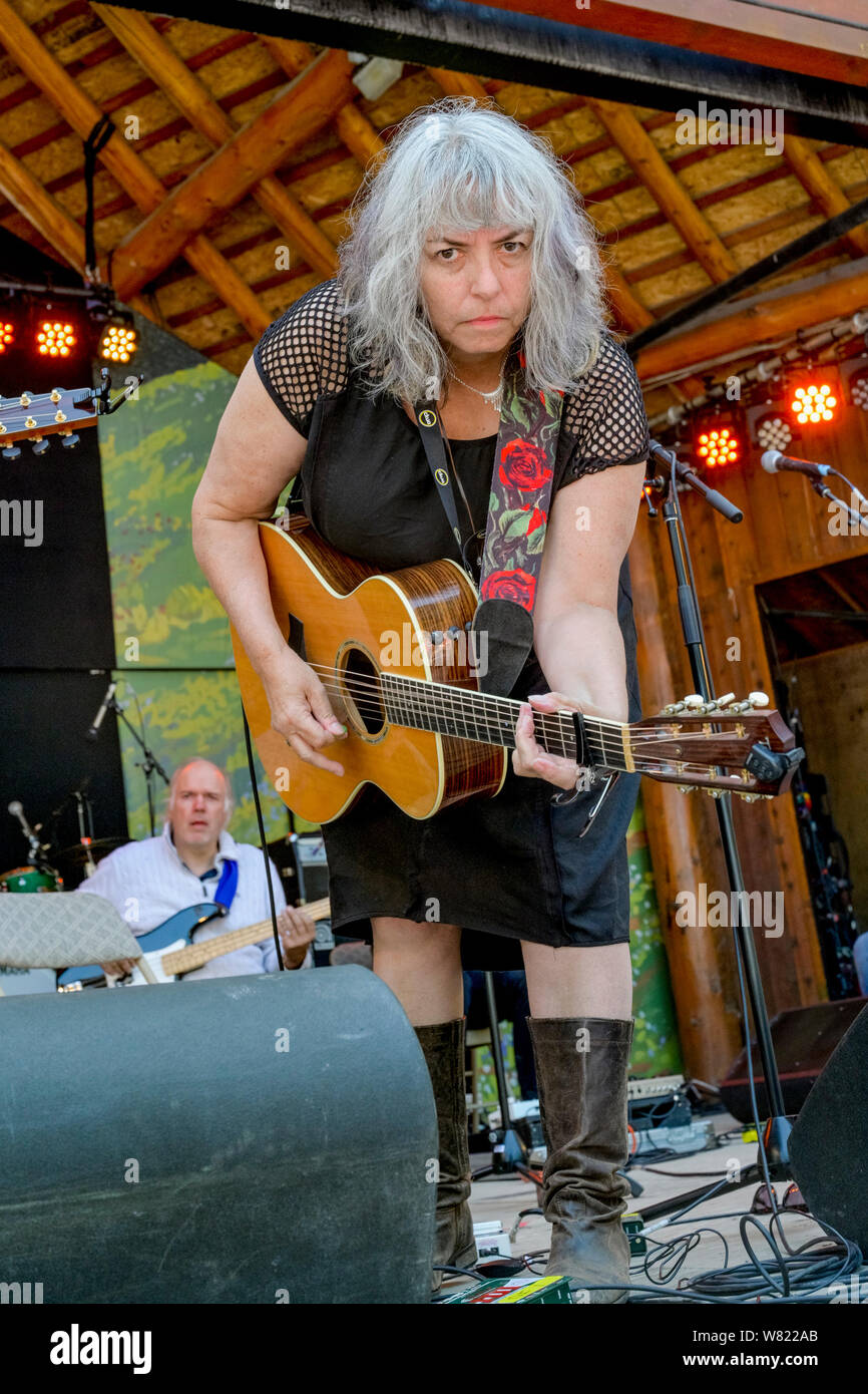 Lynn Miles, cantautore canadese Foto Stock