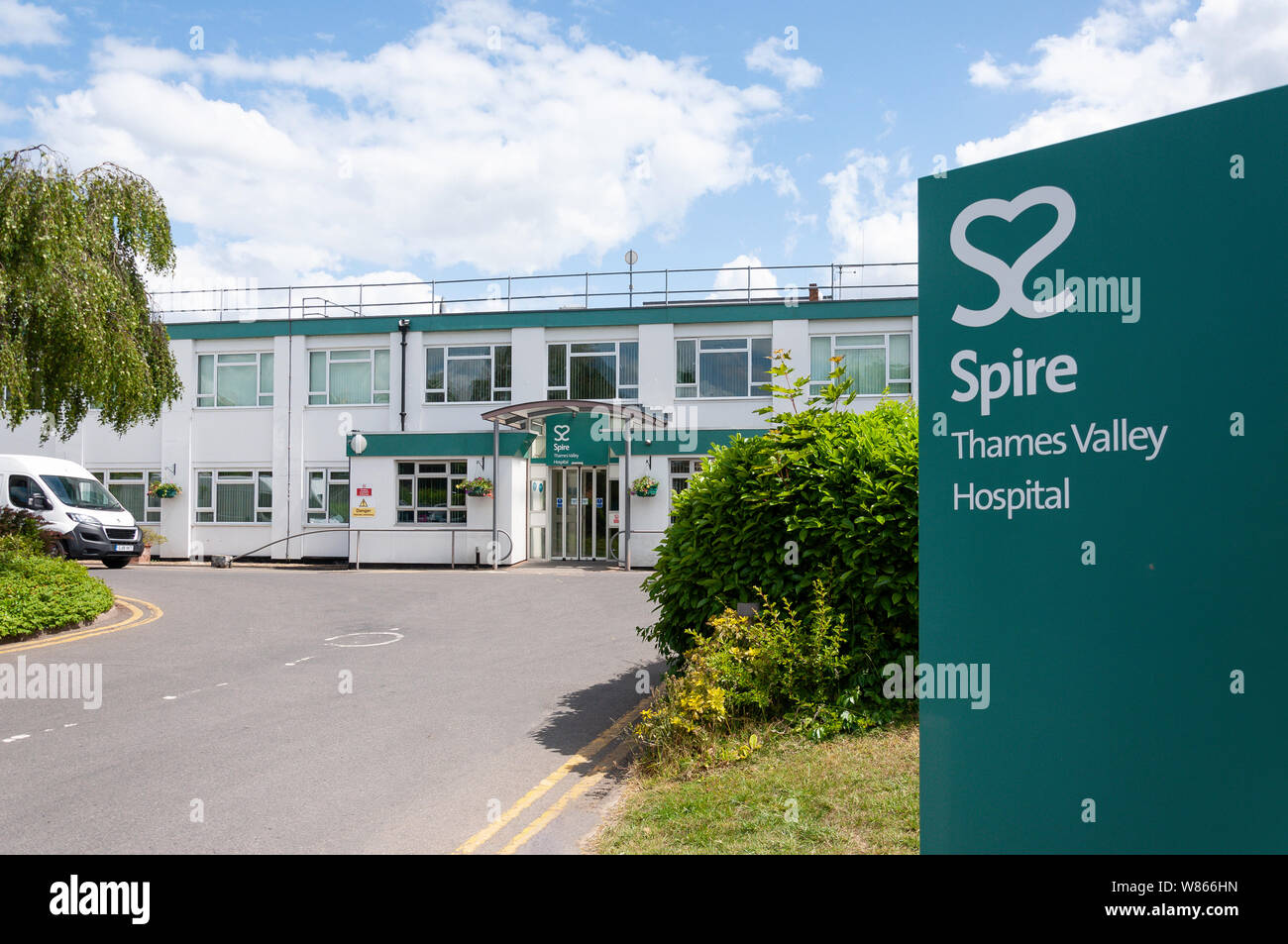 La guglia Thames Valley Hospital, Wexham Street, Wexham, Buckinghamshire, Inghilterra, Regno Unito Foto Stock