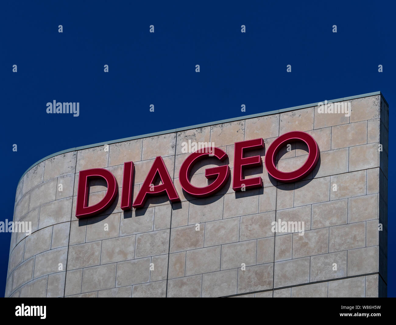 Diageo capo ufficio / Diageo Headquarters - Diageo Plc HQ edificio a Park Royal London REGNO UNITO Foto Stock