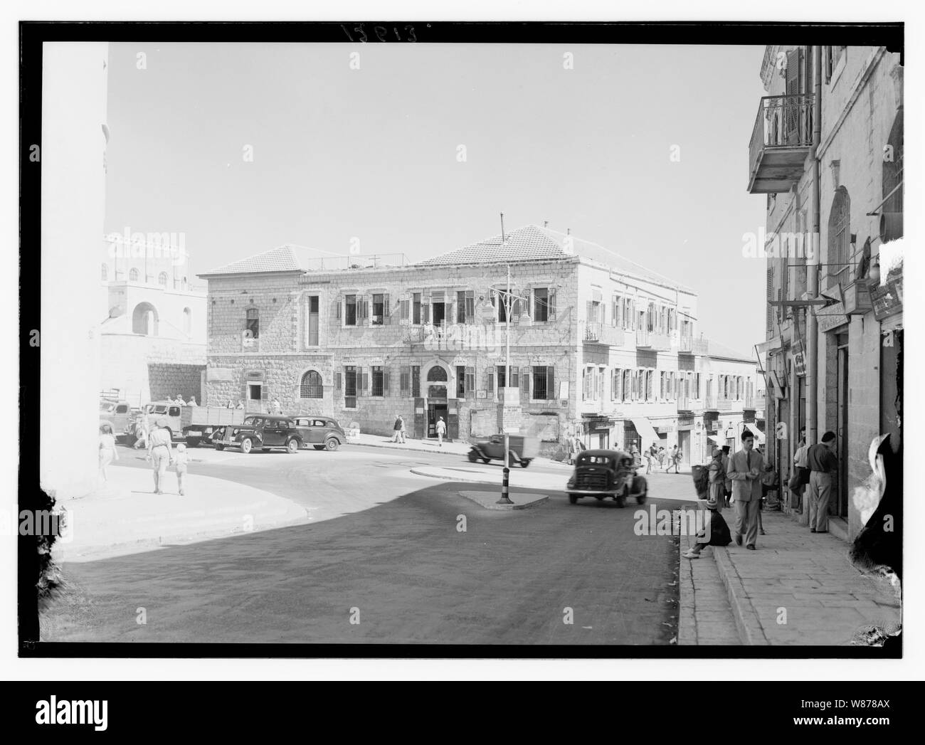 Y hostel, il vecchio ufficio postale bld'g Foto Stock