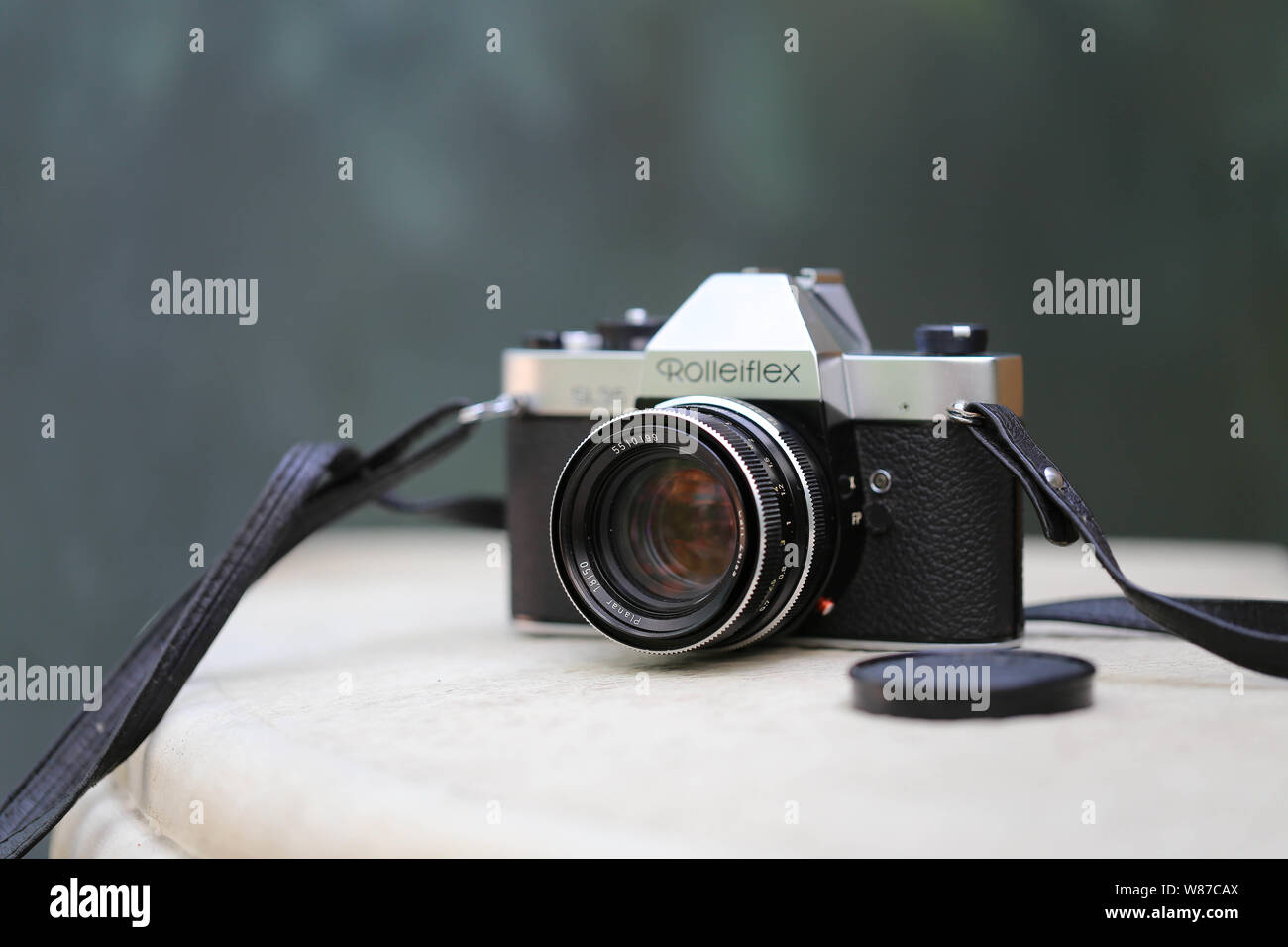 Analoge Kamera Rolleiflex SL35 Carl Zeiss Foto Stock