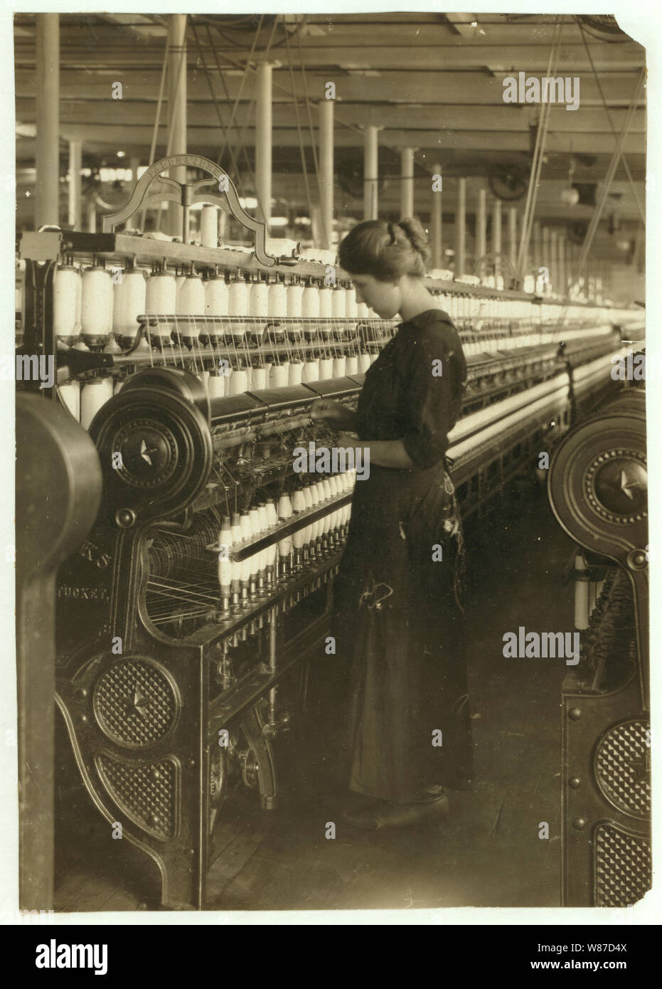 14 enne Spinner - Berkshire Cotton Mills. Foto Stock