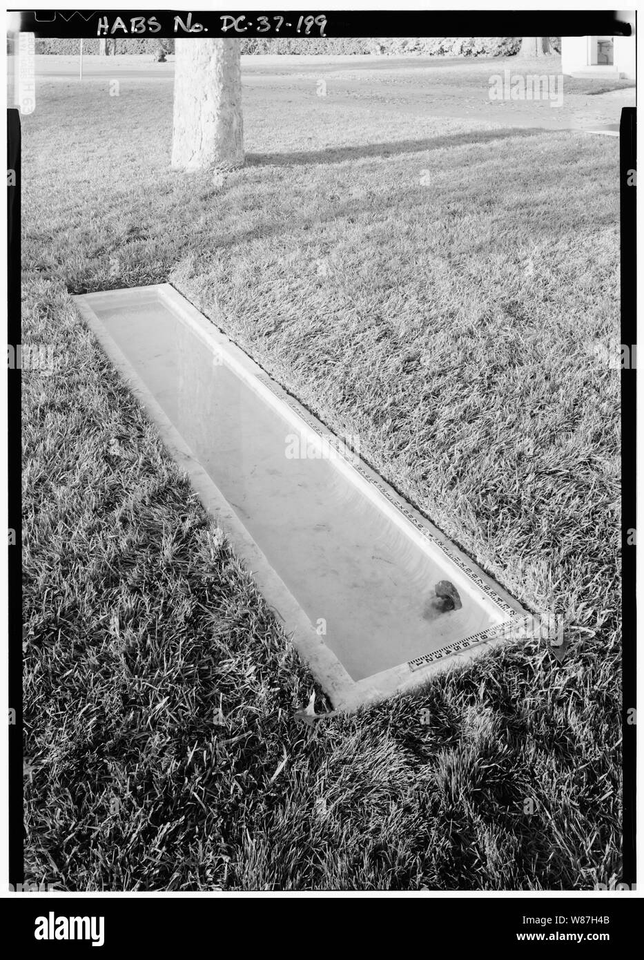 199. Motivi del sud; vista A. Jackson Trogolo di latte con scala; 199. Motivi del sud; vista A. Jackson Trogolo di latte con la scala - la Casa Bianca, 1600 Pennsylvania Avenue, Northwest, Washington, Distretto di Columbia, DC Foto Stock