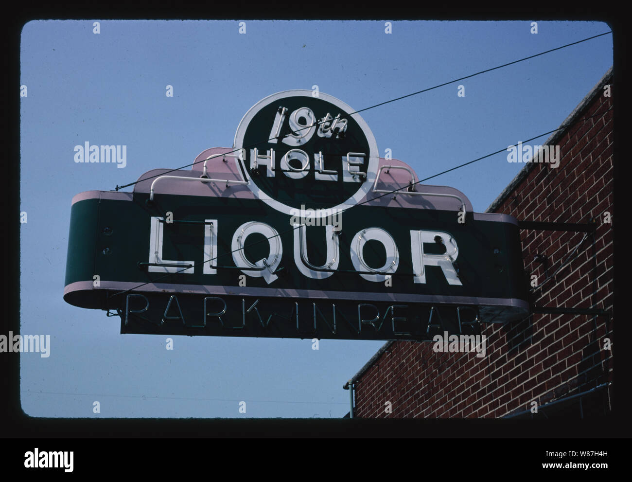 Xix foro segno liquore, Toledo, Ohio Foto Stock