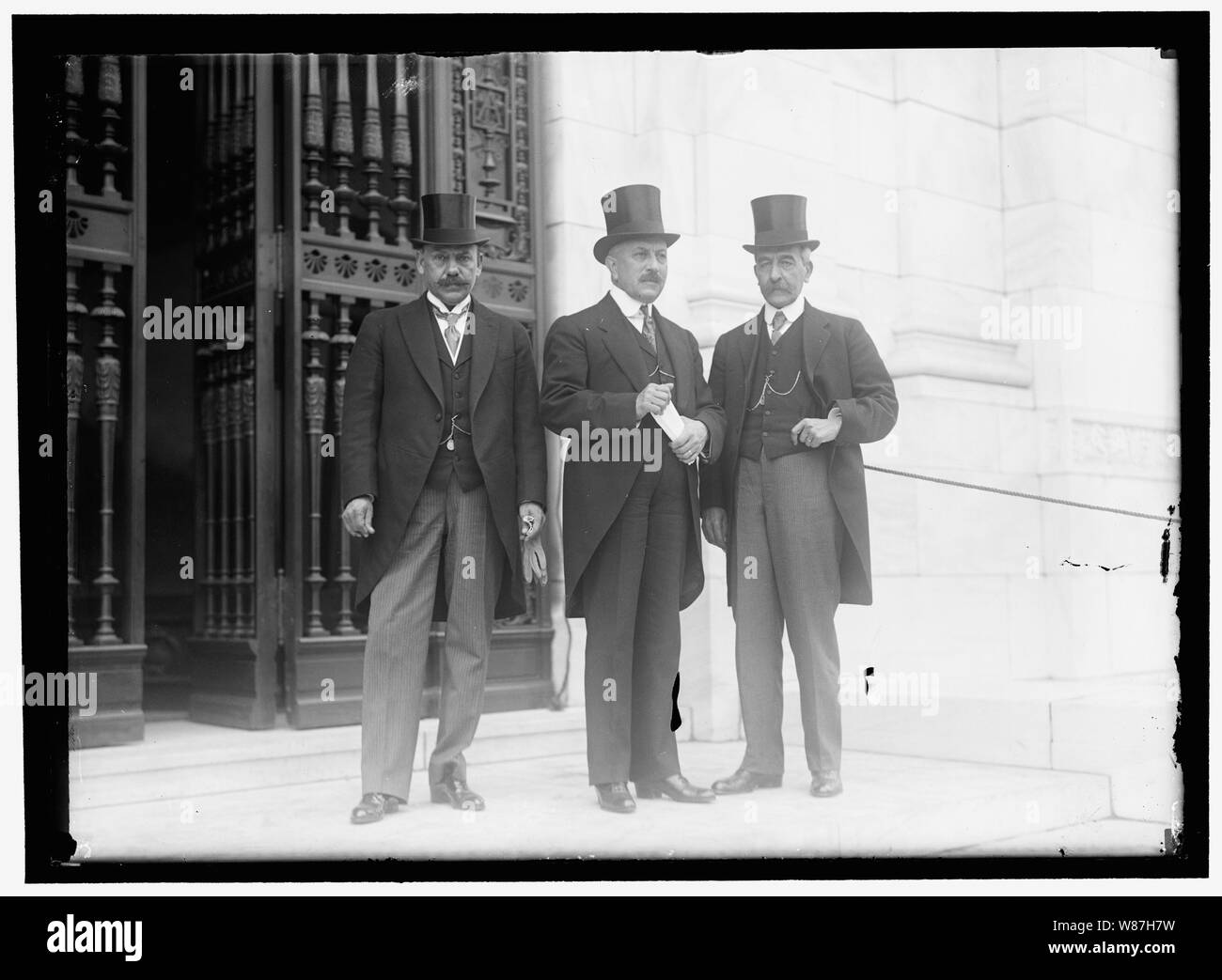 1ST PAN AMERICAN finanziario Conferenza di Washington, D.C., maggio 1915. GUATEMALA: Carlos Herrera; SANCHEZ ACUNA; FRANCISCO S. LUTAN Foto Stock