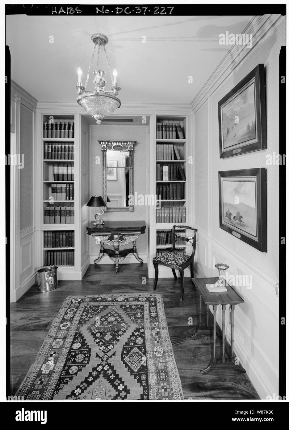 227. G-1una voce; vista guardando alla parete est; 227. G-1una voce; vista guardando alla parete est - la Casa Bianca, 1600 Pennsylvania Avenue, Northwest, Washington, Distretto di Columbia, DC Foto Stock