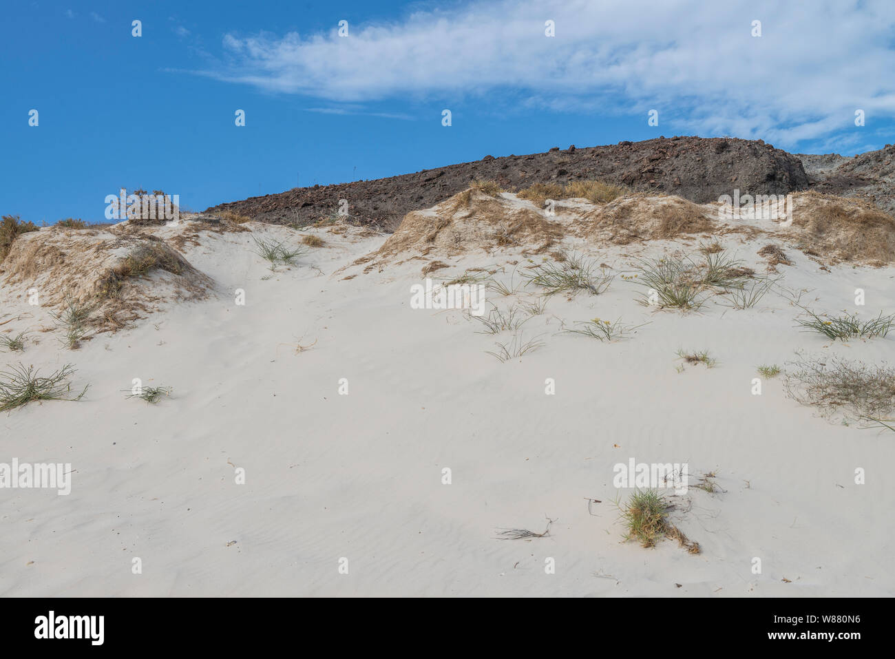 Paesaggi marini dal deserto della Baja California Sur, La Paz. Messico Foto Stock