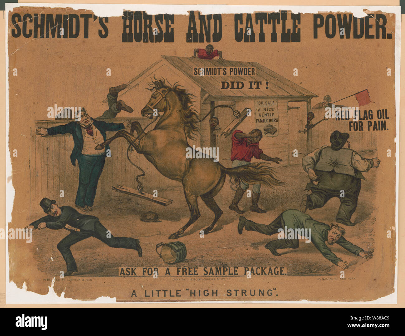 Un po' più alta strung / Thos. Vale la pena. Foto Stock