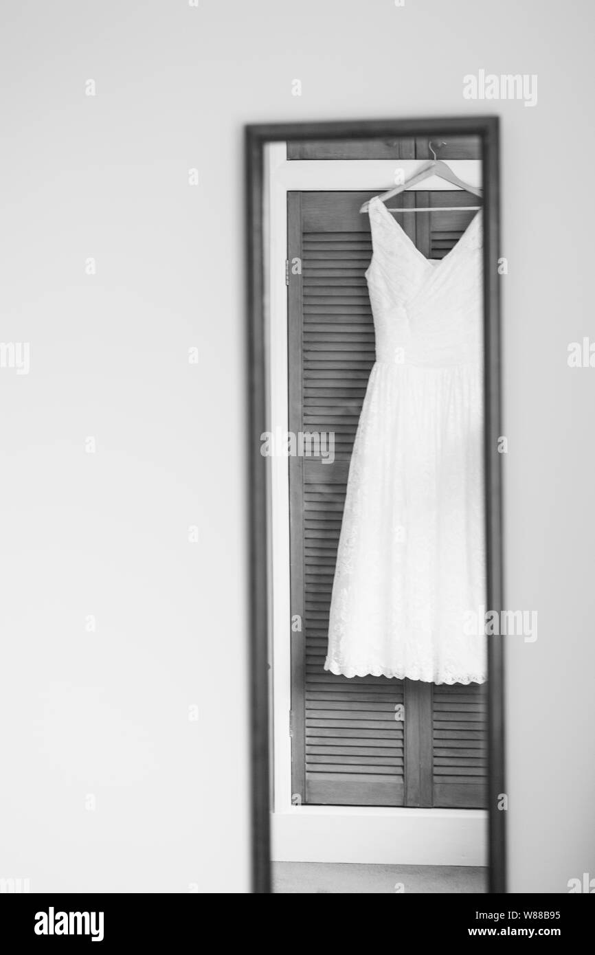 Abito da sposa Foto Stock