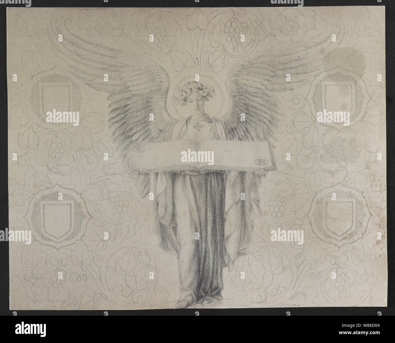 Angelo della conoscenza Foto Stock