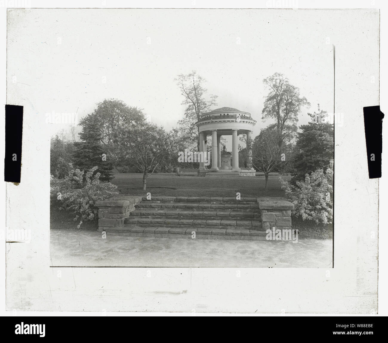 Legno di faggio, Frank Arthur Vanderlip house, Scarborough, New York. Tempio Foto Stock