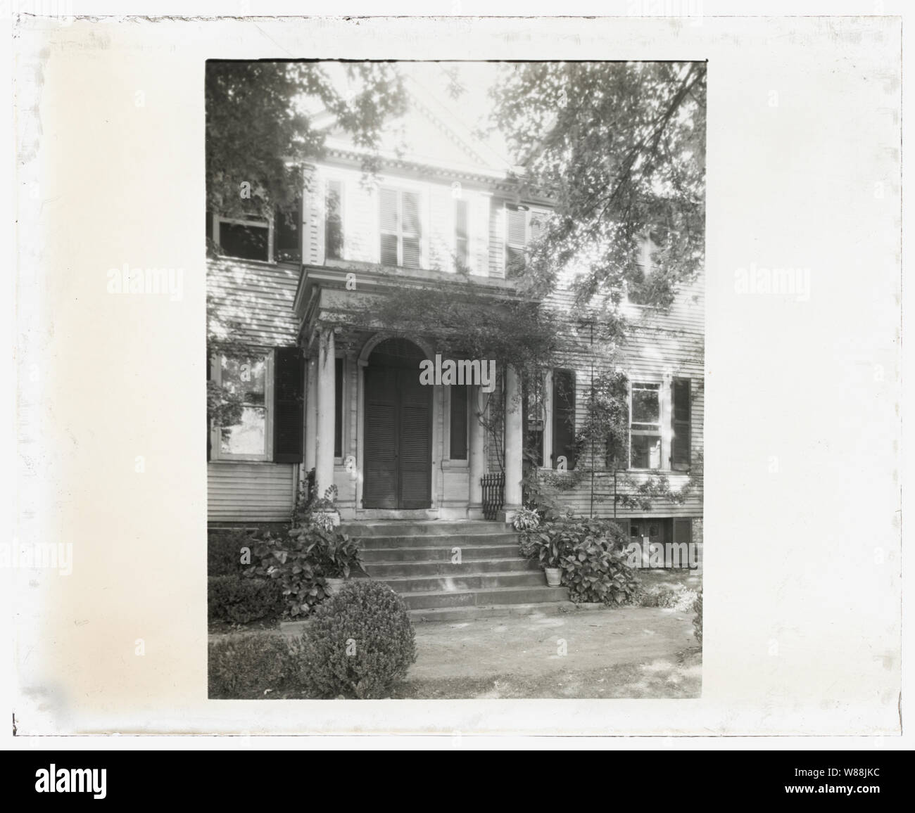 Federal Hill, Giovanni Keim house, 504 Hanover Street e di Fredericksburg, Virginia. Porta di ingresso Foto Stock