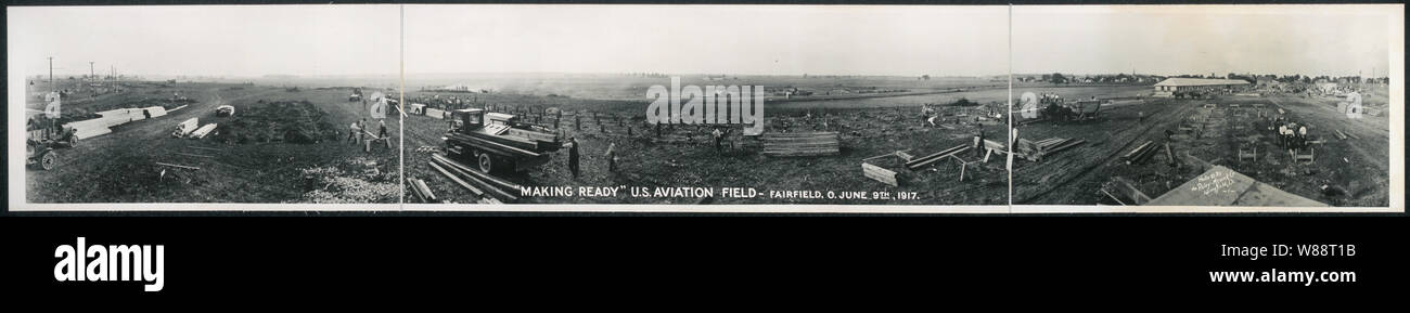 Rendendo pronto, U.S. Campo di aviazione, Fairfield, O., Giugno 9th, 1917 Foto Stock