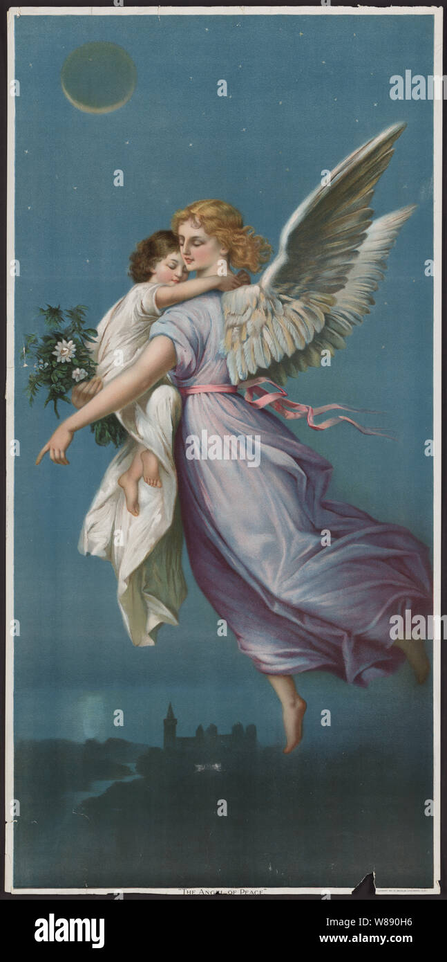 L Angelo della Pace Foto Stock