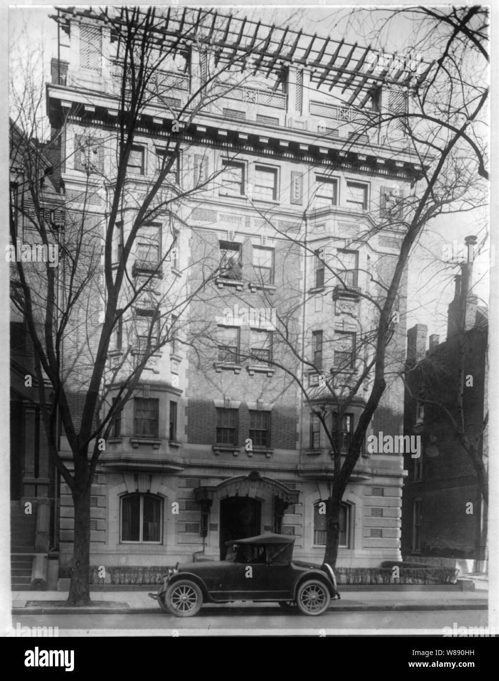 Il corso di laurea, un appartamento casa a 1737 H street N.W. Washington, D.C. Foto Stock